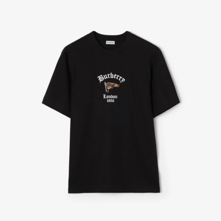 버버리 남성 라운드 반팔 티셔츠 - Burberry Mens Round Tshirt - buc15182x