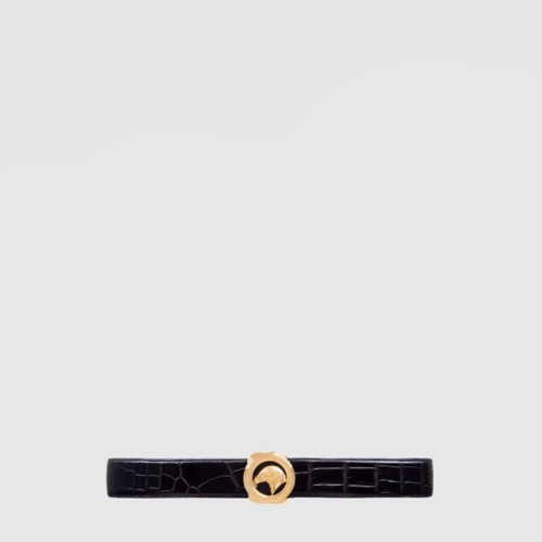 스테파노리치 남성 디아망테 크로커 벨트 - Stefano Ricci Mens Diamante Crocodile Belt - bel646x