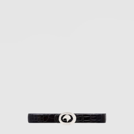 스테파노리치 남성 디아망테 크로커 벨트 - Stefano Ricci Mens Diamante Crocodile Belt - bel647x