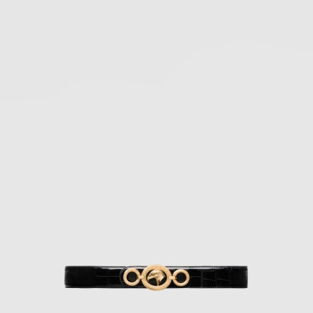 스테파노리치 남성 디아망테 크로커 벨트 - Stefano Ricci Mens Diamante Crocodile Belt - bel649x