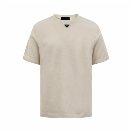 프라다 남성 라운드 반팔티 - Prada Mens Round Tshirt - prc15185x