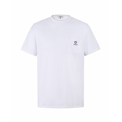 베르사체 남성 반팔 티셔츠 - Versace Mens Round Tshirt - vec15189x