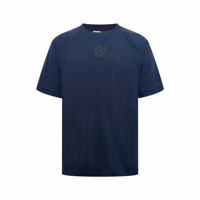 로에베 남성 라운드 반팔티 - Loewe Mens Round Tshirt - loc15192x