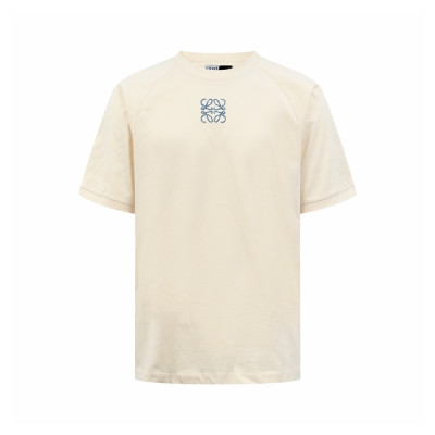 로에베 남성 라운드 반팔티 - Loewe Mens Round Tshirt - loc15193x