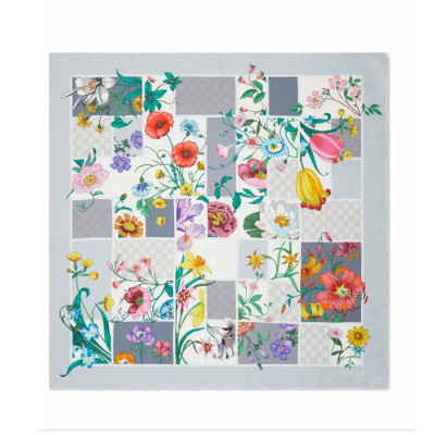 구찌 여성 스퀘어 스카프 - Gucci Womens Square Scarf - acc7714x