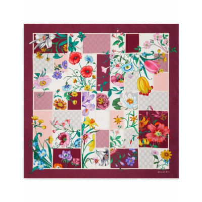 구찌 여성 스퀘어 스카프 - Gucci Womens Square Scarf - acc7715x