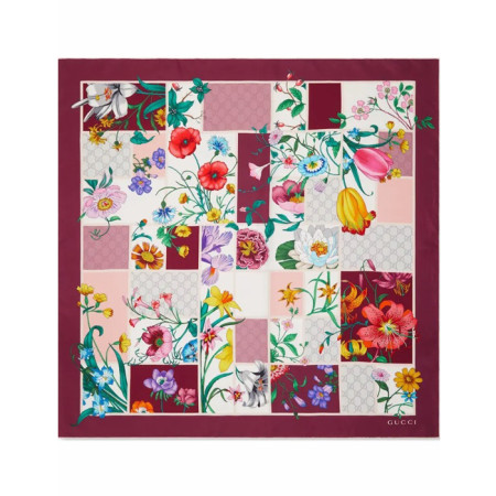 구찌 여성 스퀘어 스카프 - Gucci Womens Square Scarf - acc7715x