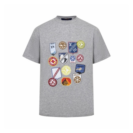 루이비통 남성 반팔 티셔츠 - Louis vuitton Mens Short-sleeved Tshirt - lvc15255x