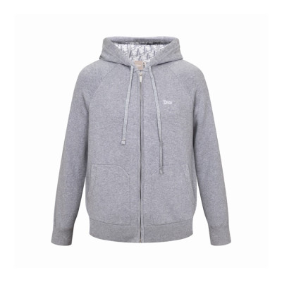 디올 남성 집업 후드티 - Dior Mens Zip-up Hooded - dic15274x