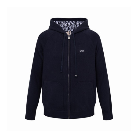 디올 남성 집업 후드티 - Dior Mens Zip-up Hooded - dic15275x