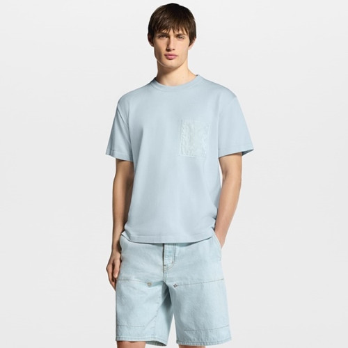 루이비통 남성 라운드 티셔츠 - Louis vuitton Mens Round Tshirt - lvc15292x