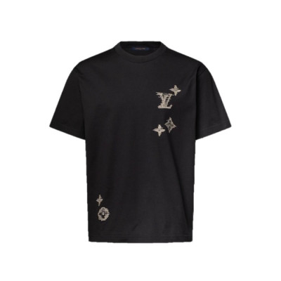 루이비통 남성 라운드 티셔츠 - Louis vuitton Mens Round Tshirt - lvc15293x