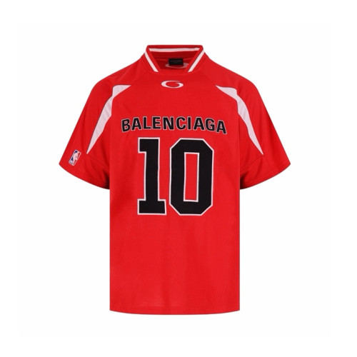 발렌시아가 남성 브이넥 반팔 티셔츠 - Balenciaga Mens V-neck Tshirt - bac15310x