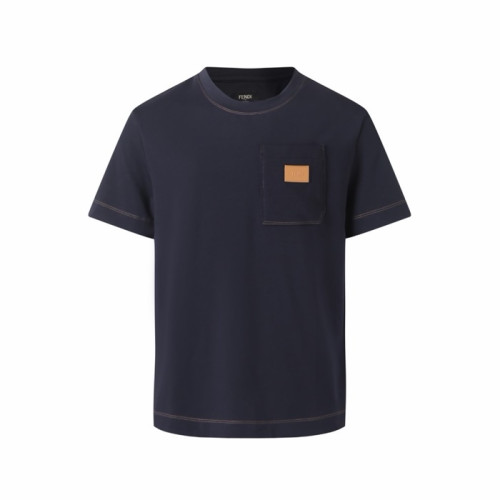 펜디 남성 라운드 반팔 티셔츠 - Fendi Mens Round Tshirt - fec15320x