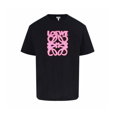로에베 남성 라운드 반팔티 - Loewe Mens Round Tshirt - loc15344x