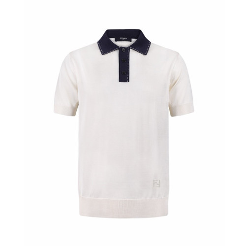 펜디 남성 폴로 반팔 티셔츠 - Fendi Mens Polo Tshirt - fec15353x