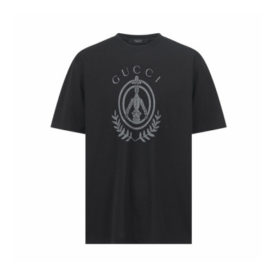 구찌 남성 라운드 반팔티 - Gucci Mens Round Tshirt - guc15356x