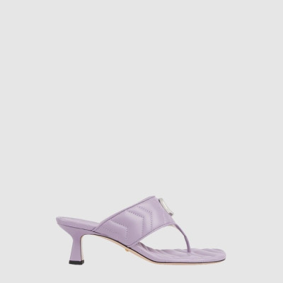 구찌 여성 힐 텅 샌들 - Gucci Womens Heel Tongue Sandals - gus14008x