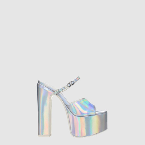 발렌티노 여성 가죽 플랫폼 뮬 - Valentino Womens Leather Platform Mules - vas14012x