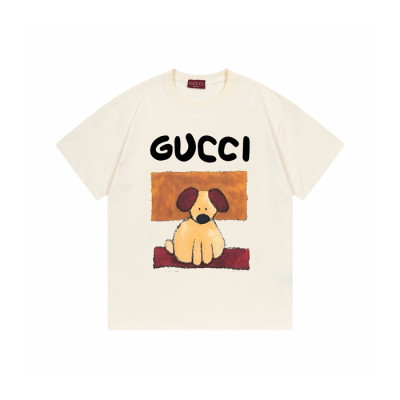 구찌 남성 라운드 반팔티 - Gucci Mens Round Tshirt - guc15389x