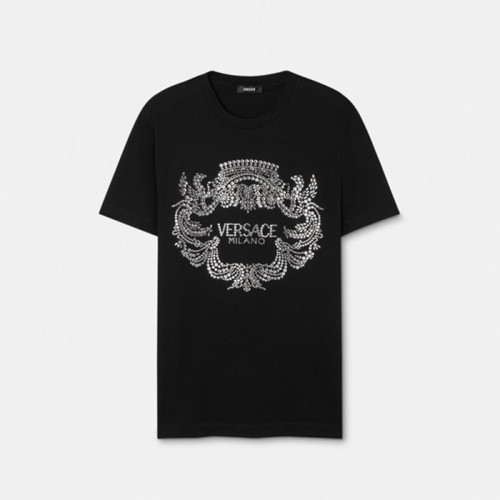 베르사체 남성 반팔 티셔츠 - Versace Mens Round Tshirt - vec15393x
