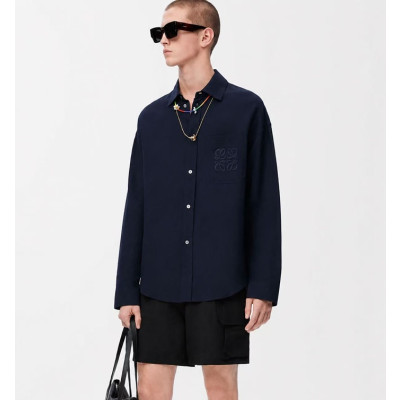 로에베 남성 클래식 셔츠 - Loewe Mens Classic Shirts - loc15394x