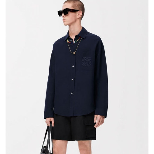 로에베 남성 클래식 셔츠 - Loewe Mens Classic Shirts - loc15394x