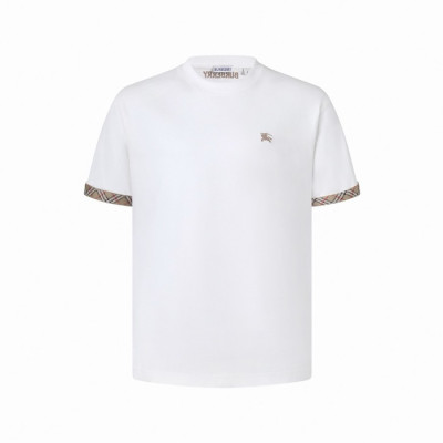 버버리 남성 라운드 반팔 티셔츠 - Burberry Mens Round Tshirt - buc15398x