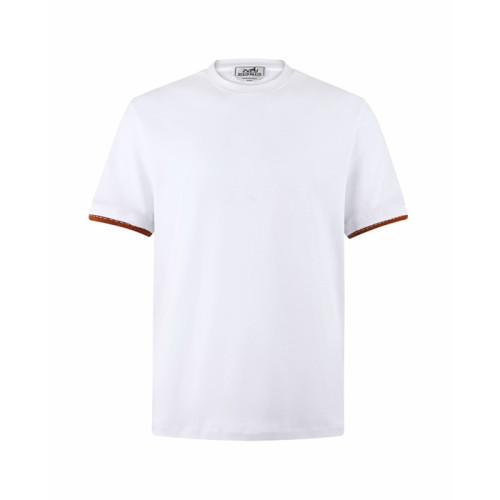 에르메스 남성 라운드 반팔티 - Hermes Mens Round Tshirt - hec15407x