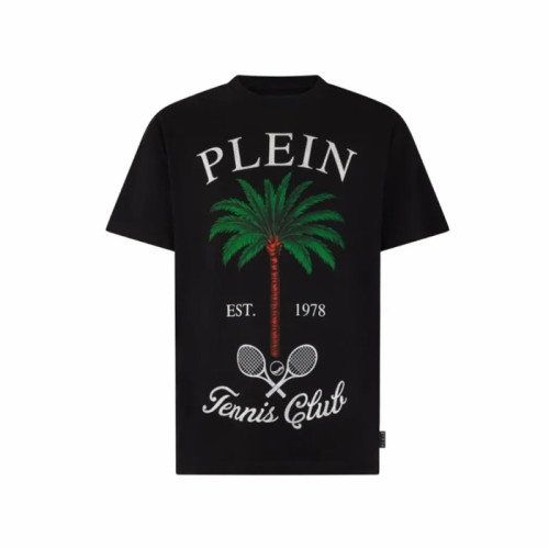 필립플레인 남성 라운드 반팔티 - Philipp-plein Mens Round Tshirt - phc15410x