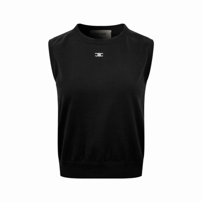 셀린느 여성 라운드 베스트 - Celine Womens Round Vest - cec15414x