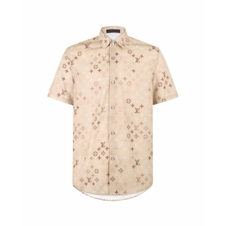 루이비통 남성 반팔 셔츠 - Louis vuitton Mens Short-sleeved Shirt - lvc15419x