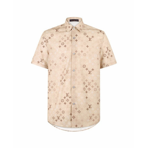 루이비통 남성 반팔 셔츠 - Louis vuitton Mens Short-sleeved Shirt - lvc15419x
