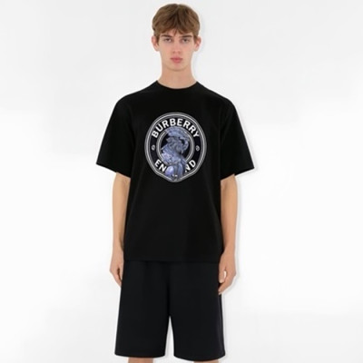 버버리 남성 라운드 반팔 티셔츠 - Burberry Mens Round Tshirt - buc15421x