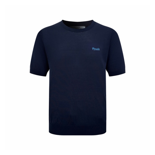 프라다 남성 라운드 반팔티 - Prada Mens Round Tshirt - prc15427x