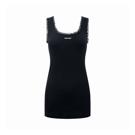 미우미우 여성 라운드 나시 - Miumiu Womens Round Sleeveless Top - mic15438x