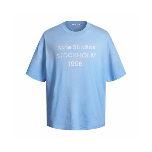 아크네 남성 크루넥 반팔티 - Acne Mens Round Tshirt - anc15460x