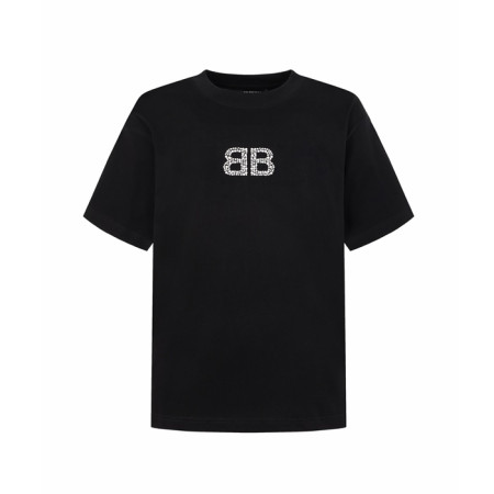 발렌시아가 남성 라운드 반팔 티셔츠 - Balenciaga Mens Round Tshirt - bac15465x