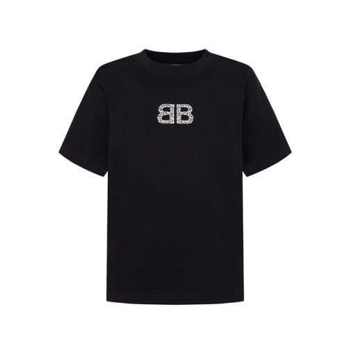 발렌시아가 남성 라운드 반팔 티셔츠 - Balenciaga Mens Round Tshirt - bac15465x
