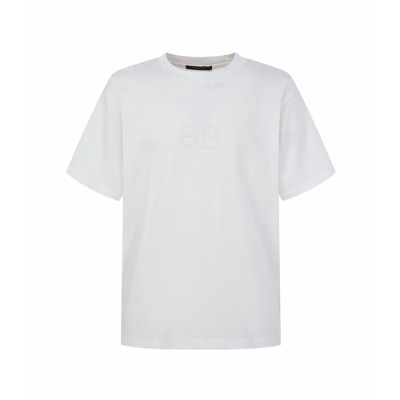 발렌시아가 남성 라운드 반팔 티셔츠 - Balenciaga Mens Round Tshirt - bac15466x
