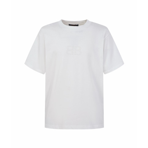 발렌시아가 남성 라운드 반팔 티셔츠 - Balenciaga Mens Round Tshirt - bac15466x