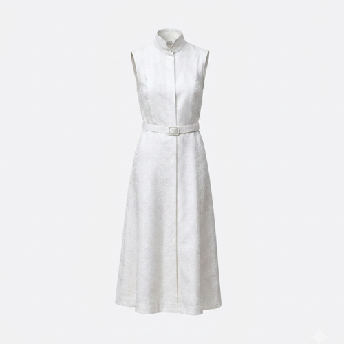 디올 여성 미디 길이 셔츠 드레스 - Dior Womens Mid-length Shirt Dress - dic15472x