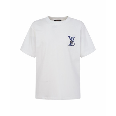 루이비통 남성 라운드 티셔츠 - Louis vuitton Mens Round Tshirt - lvc15479x