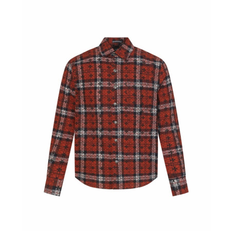 크롬하츠 남성 체크 셔츠 - Chrom hearts Mens Flanner Shirts - chc15506x