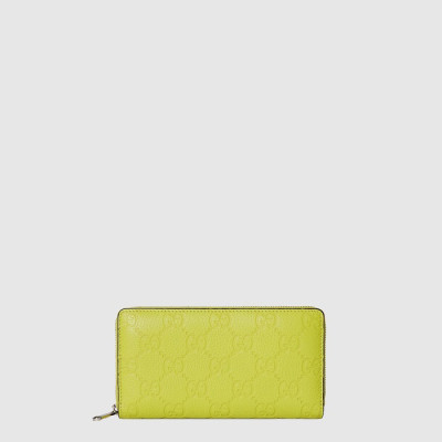 구찌 여성 임프린트 집 어라운드 지갑 - Gucci Womens Imprint Zip Around Wallet - guw730x
