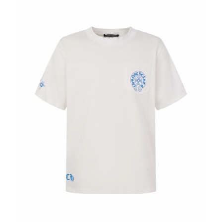 크롬하츠 남성 라운드 반팔티 - Chrom Hearts Mens Round Tshirt - chc15514x
