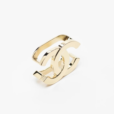 샤넬 남/녀 CC 스카프 링 - Chanel Unisex CC Scarf Ring - acc7759x