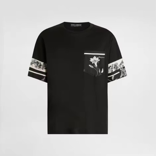 돌체앤가바나 남성 라운드 티셔츠 - Dolce&Gabbana Mens Round Tshirt - doc15564x
