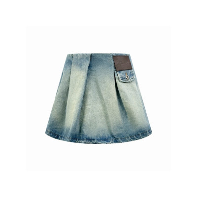 로에베 여성 플리츠 미니 스커트 - Loewe Womens Pleated Mini Skirt - loc15616x