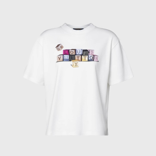 루이비통 여성 반팔 셔츠 - Louis vuitton Womens Round Tshirt - lvc15675x